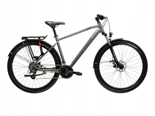 Rower górski MTB KROSS HEXAGON 2.0 EQ rozmiar S Szary - Rowery - miniaturka - grafika 1