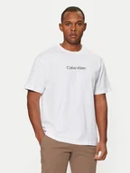 Koszulki męskie - Calvin Klein T-Shirt Hero K10K111346 Biały Regular Fit - miniaturka - grafika 1