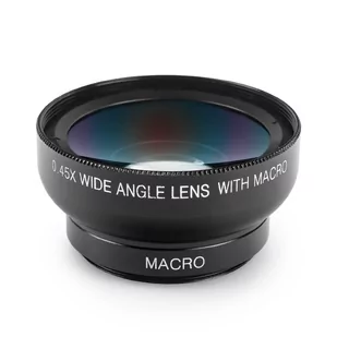 Dwa obiektywy telefonu szerokokątny x12 makro 0.45 - Pozostałe akcesoria do telefonów - miniaturka - grafika 4