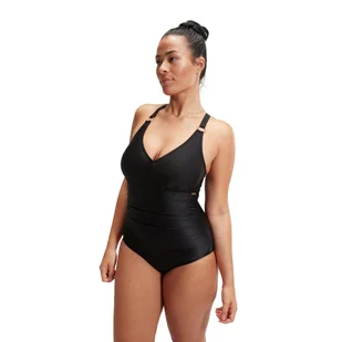 Strój kąpielowy jednoczęściowy damski na basen Speedo Shaping - Stroje kąpielowe - miniaturka - grafika 1