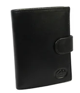 Portfele - Portfel Męski Skórzany EL FORREST Skóra Duży Pionowy Bez Zapięcia Jedno Skrzydełko 1403 67 RFID CZARNY 13 x 10 x 2.5 [cm] - miniaturka - grafika 1