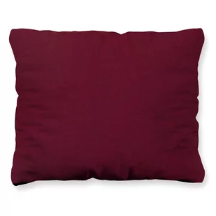 Poszewka Bawełna 50 x 60 Jednolita Ola Bordo Bordowa - Poszewki na poduszki - miniaturka - grafika 2