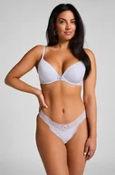 Majtki damskie - Hunkemöller Stringi z niskim stanem Madison Fioletowy - miniaturka - grafika 1