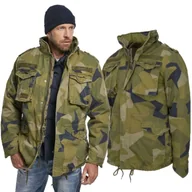 Odzież taktyczna i umundurowanie - Kurtka Brandit M65 Giant - Swedish Camo M90 L - miniaturka - grafika 1