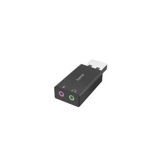 Hama 00200323 karta dźwiękowa USB 200323 - Złącza, przejściówki, adaptery - miniaturka - grafika 2