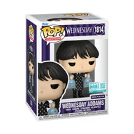 Figurki dla dzieci - Funko, Funko POP! Exclusive, KOMEDIA, Figurka Kolekcjonerska, Wednesday TV Show, Wednesday Addams with Piranhas - miniaturka - grafika 1