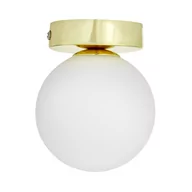 Lampy sufitowe - NOWOCZESNA LAMPA SUFITOWA KLASYCZNE ZŁOTO MARSIADA W1 - miniaturka - grafika 1