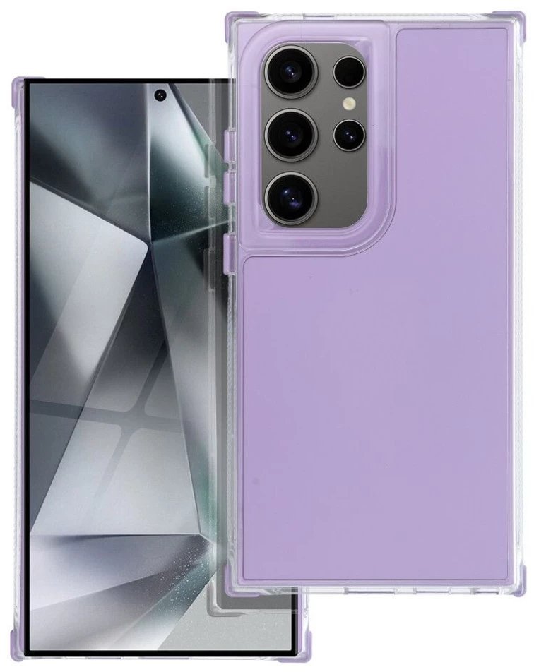 Futerał MATRIX do SAMSUNG S25 Edge jasnofioletowy