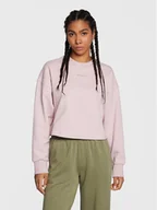 Bluzy damskie - New Balance Bluza Athletics Nature WT23555 Fioletowy Relaxed Fit - miniaturka - grafika 1