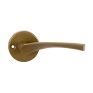 Klamki - Domino Klamka Eva na rozecie brązowa - miniaturka - grafika 1