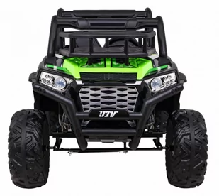 Buggy UTV Terenówka dla dzieci Zielony + Pilot + Bagażnik + Wolny Start + EVA + MP3 LED - Pojazdy elektryczne dla dzieci - miniaturka - grafika 3