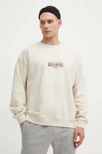 Rip Curl bluza męska kolor beżowy z aplikacją - Bluzy męskie - miniaturka - grafika 1