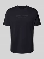 Koszulki męskie - T-shirt z nadrukiem z logo - miniaturka - grafika 1