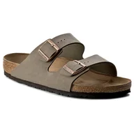 Klapki i japonki damskie - Klapki BIRKENSTOCK - Arizona 0151211 Stone - miniaturka - grafika 1