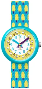 Zegarek Flik Flak FPNP062 LEMON FREEZE - - Zegarki dla dzieci - miniaturka - grafika 1