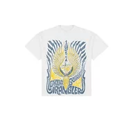 Koszulki i topy damskie - Wrangler Koszulka damska, dziewczęca t-shirt, biała (Worn White), średnia, Worn White, M - miniaturka - grafika 1