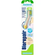 Szczoteczki do zębów dla dzieci - Biorepair BioRepair Szczoteczka zakrzywiona CURVE JUNIOR 7-14 MEDIUM/SOFT (średnio miękka) - miniaturka - grafika 1