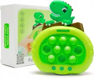 Zabawki interaktywne dla dzieci - Gra Pop It Elektroniczna Dinozaur Konsola Interaktywna dla Dzieci - miniaturka - grafika 1