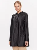 Kurtki damskie - Rains Kurtka przeciwdeszczowa 18050 Czarny Regular Fit - miniaturka - grafika 1