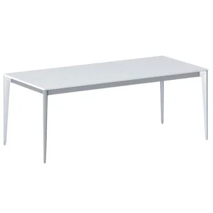 B2B Partner Stół ACTION 2000 x 900 x 750 mm, biały 499094 - Stoły i stoliki do biura - miniaturka - grafika 1