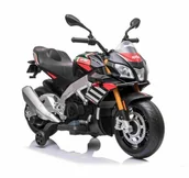Pojazdy elektryczne dla dzieci - Import SUPER-TOYS ORYGINALNY MOTOR APRILIA TUONO MIĘKKIE KOŁA SUPER WERSJA A-010 A-010-APRILIA-CZARNA - miniaturka - grafika 1
