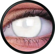 Soczewki kontaktowe - Maxvue Vision Crazy Lens - Blind White, 2 szt moc 0.00 - miniaturka - grafika 1