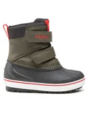 Buty dla chłopców - Reima Śniegowce Coconi 5400027A Zielony - miniaturka - grafika 1