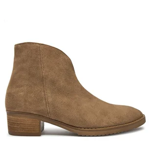 Botki Gabor 55.512.14 Beżowy - Botki damskie - miniaturka - grafika 1