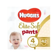 Pieluchy - Huggies Elite Soft Premium Mega Pants 4 9-14 kg pieluchomajtki x 42 szt - miniaturka - grafika 1