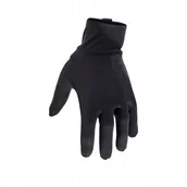 Rękawiczki rowerowe - Rękawiczki rowerowe FOX RANGER WATER Czarny XL - miniaturka - grafika 1