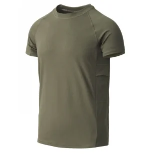T-Shirt Funkcyjny Helikon-Tex - Quickly Dry - Olive Green  L - Odzież taktyczna i umundurowanie - miniaturka - grafika 1