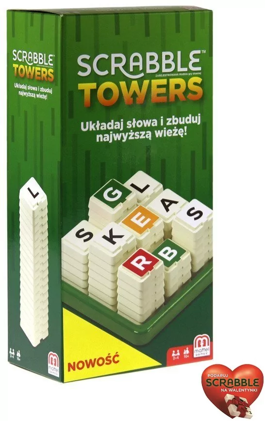 Mattel Scrabble Towers GDJ16
