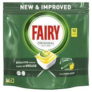 Kapsułki do zmywarek FAIRY Orginal All in One Lemon - 92 szt. - Środki do zmywarek - miniaturka - grafika 1