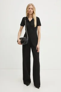 Patrizia Pepe torebka skórzana kolor czarny 8B0220 L113 - Torebki damskie - miniaturka - grafika 1