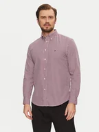 Koszule męskie - Tommy Hilfiger Koszula Gingham MW0MW37548 Czerwony Regular Fit - miniaturka - grafika 1