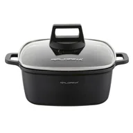 Garnki - Garnek aluminiowy Chef kwadrat 20 x 20 x 8 cm 2,6 l - miniaturka - grafika 1