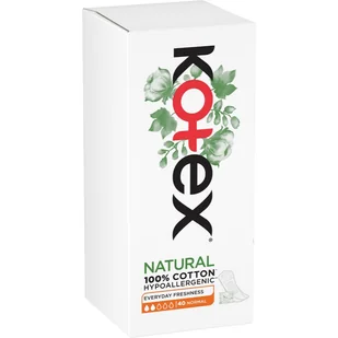 KOTEX Normal Organic Wkładki higieniczne, 40szt. - Podpaski - miniaturka - grafika 1