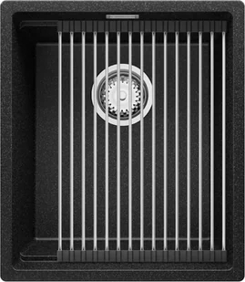 Zlew BRANDE SWIFT 410-45-U GRAPHITE (grafitowy) | podwieszany zwijany ociekacz ROLLMATA - Zlewozmywaki - miniaturka - grafika 1