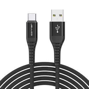 Ładowarka Sieciowa USB 18W 3.1A JELLICO C32 Quick Charge 3.0 + Kabel USB-C TYP C czarna - Ładowarki do telefonów Ładowarka Sieciowa USB 18W 3.1A JELLICO C32 Quick Charge 3.0 + Kabel USB-C TYP C czarna - Ładowarki do telefonów - miniaturka - grafika 1