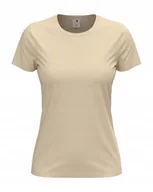 Koszulki i topy damskie - Koszulka damska T-shirt damski Classic-T ST2600 Natural L - miniaturka - grafika 1