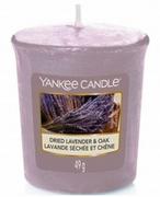 Świece - Yankee Candle VOTIVE DRIED LAVENDER &OAK 49G - miniaturka - grafika 1