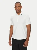 Koszulki męskie - Lacoste Polo DH2341 Biały Regular Fit - miniaturka - grafika 1
