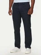Spodnie męskie - Tommy Hilfiger Chinosy Denton MW0MW35644 Granatowy Straight Fit - miniaturka - grafika 1