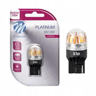 Żarówka WY21W Led Pomarańczowa T20 Retrofit 12/24V Canbus 7504 Amber - Żarówki samochodowe - miniaturka - grafika 1