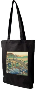 Torba z naszywką Ariwara no Narihira Katsushika Hokusai - Torby i wózki na zakupy - miniaturka - grafika 1
