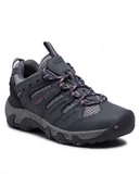 Buty trekkingowe męskie - Keen Trekkingi Koven Wp W 1025157 Steel Grey/African Violet - miniaturka - grafika 1