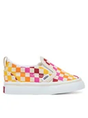 Buty dla dziewczynek - Vans Tenisówki Slip-On VRetro VN000D0S7051 Kolorowy - miniaturka - grafika 1