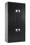 Regały biurowe - Szafka XD-032 - Czarny/Czarny - miniaturka - grafika 1