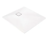 Brodziki prysznicowe - Deante Correo Brodzik kwadratowy 80x80 cm alabaster KQRA42B - miniaturka - grafika 1