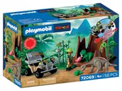 Klocki - Playmobil Dinos Kryjówka dinozaura 72069 - klocki - miniaturka - grafika 1